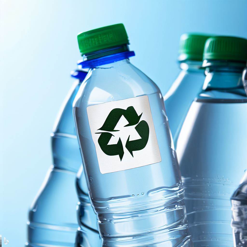 are water bottle labels recyclable