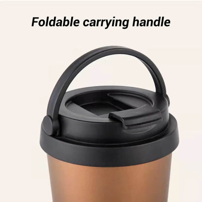 gold coffee carry mugs